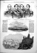 Antique Old Print Kamenietz Capital Podolia Russian Poland Widdin Danube 1853