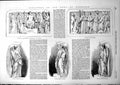 Original Old Antique Print Sculpture Tomb Napoleon Colossal Figure Pradier 1853