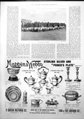 Old Print Native Police Bulawayo Mappins Webbs Silver Princes Plate 1899 19th
