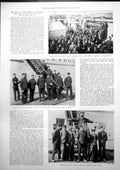 Antique Old Print Col Stacpole Troops South Africa Embark Jelunga Simla 1899