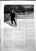 Old Antique Print Room Mirrors Q Georges Montbard Gents Street Night 1899 19th