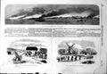 Old Print Destruction Russian Stores Gheisk Petrowska Poprova 1855 Ref.2 19th