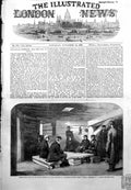 Antique Print Admirals Lyons Houston Stewart Casemate Battery Kinburn 1855 19th