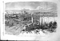 Original Old Antique Print Sebastopol From St Peter St Paul Ja Crowe 1855 19th