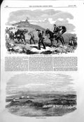 Antique Old Print New Ambulance Transport Service Preparing Make Signals 1855