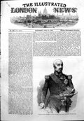 Antique Old Print General Pelissier Commander French Troops Sebastopol 1855