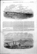 Old Turkish Cavalry Camp Eupatoria Attack Soujak Leopard Viper 1855 R Victorian