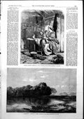 Antique Print Reading Chapter C Dukes Tranquillity A Gilbert Fine Arts 1855