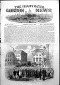 Antique Old Print Russian Prisoners Capture Bomarsund Plymouth Prison 1855 19th