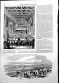 Old Antique Print Concert Dover Patriotic Fund Hq Lord Raglan Camp 1855 19th