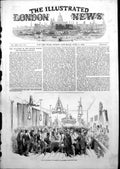Original Old Antique Print GCalifornia El Dorado Sacramento Gambling Salon 1852