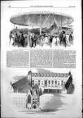 Antique Old Print Prince Albert New Training Schools Westminster Nat Soc 1852