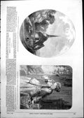 Old Antique Print Village Bridal H Anthony There He'S Gone F Dicksee 1852 19th