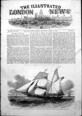 Old Print Capt Beatsons Expedition Search John Franklin Isabel Ship 1852 19th