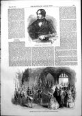 Old John Braham Tenor Balfes New Opera Sicilian Bride Drury Lane1852 Victorian