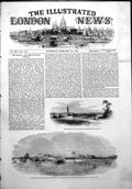 Antique Old Print Destruction Lagos Embarking Captured Neapolitan Gun 1852 19th