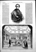 Antique Print Maj Gen George Cathcart Royal Theatricals Windsor Castle 1852