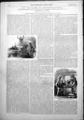 Antique Old Print Squanderers Squander Castle Doctor M'Claret Master Tom 1852