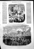 Old Antique Print Viscountess Dungannon Belfast Corporation Reform 1856 19th