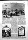 Antique Print Monument Capt Lemprieree Newtonvalence St Marys Barracks1856 19th