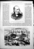 Antique Print Archduke Charles San Stefano Treaty Peace Turkey Russia 1878 19th