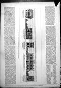 Old English Facade Central Avenue Paris International Exhibition1878 Victorian