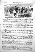 Antique Old Print Sheet Music Composed Her Excellency Wife Omer Pacha 1854 19th