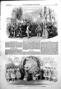 Antique Print Matilde Di Shabran Opera Mr Buckstones Voyage Round Globe1854