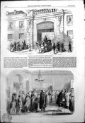 Antique Print Russian Ambassador M Kisseleff Paris Baron Brunnow London1854