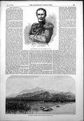 Antique Print Planet Saturn Prince Menschikow Russian Minister Marine 1853 19th