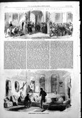 Old Print English Troops Scutari Magellan Sidon Attacking Kustengeh 1854 19th