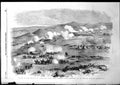 Old Battle Heights Kars Fight Near Tahmasb Tabia Sketch Officer 1855 Victorian