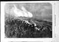 Original Old Antique Print Battle Tchernaya Attack Upon Sardinian Picket 1855