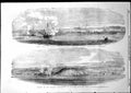 Old Print Capt Julius Roberts Mortar Valley Belbec Supplies Russians 1855 19th