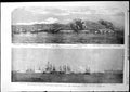 Antique Old Print Bombardment Taganrog Russian Navy Cronstadt Fort Peter 1855
