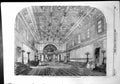 Original Old Antique Print New State Ball Room Buckingham Palace 1856 Victorian