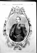 Old Antique Print His Royal Highness Frederic William Prince Prussia 1856 19th