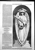 Antique Print Peace Trophy Marochetti Crystal Palace Scutari Monument 1856 19th