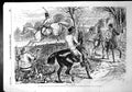 Antique Print Very Polite Party Grey Shows Strangers Nearest Way House 1856