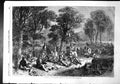Antique Print Picnic Baltic Jw Carmichael Officers Hms Edinburgh Relax 1856