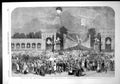 Antique Print Fete Emperor Illumination Balloon Ascent Champs Elysees 1853 19th