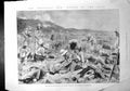 Old Antique Print Transvaal Wounded Highland Brigade Magersfontein 1899 19th