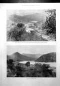 Antique Print Transvaal War Valley Tugela River Gen Buller Operations 1899 19th