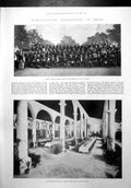 Antique Print French Sailors Entertained Marquis De Misa Xeres Bodega 1899 19th