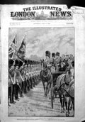 Antique Print Review Artillery Co Windsor Prince Wales Captain General 1899