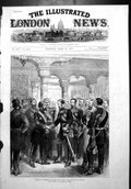 Antique Old Print Meeting General Skobeleff Osman Pasha Constantinople 1878