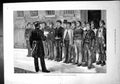 Antique Old Print Preparing War Three Oclock Parade Recruits Westminster 1878