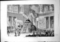 Original Old Antique Print Funeral King Victor Emmanuel Pantheon Rome 1878 19th