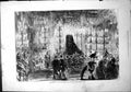 Old Antique Print Late King Victor Emmanuel Lying State Quirnal Rome 1878 19th