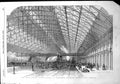Antique Old Print Grand Central Railway Station Birmingham Opened June 1854